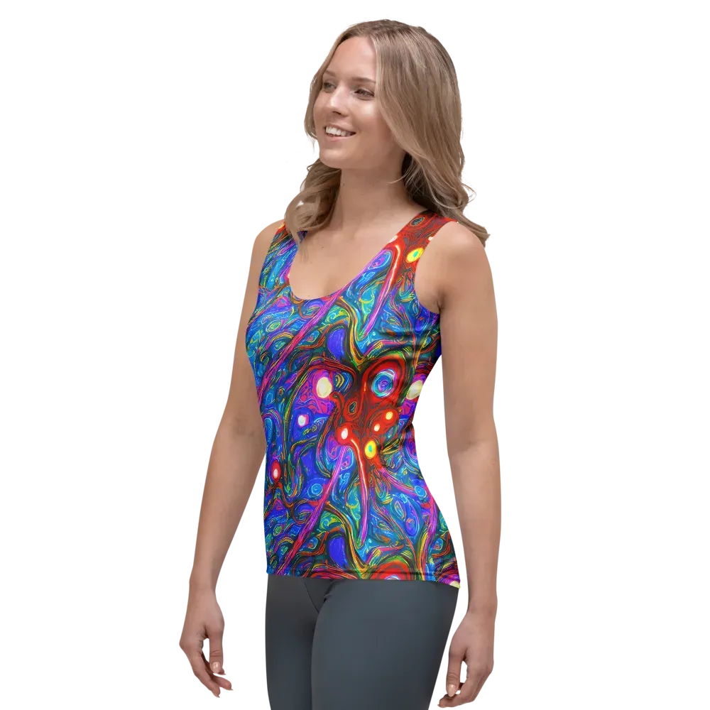 The Chromatic Dream on Women's Tank Top — Left Front