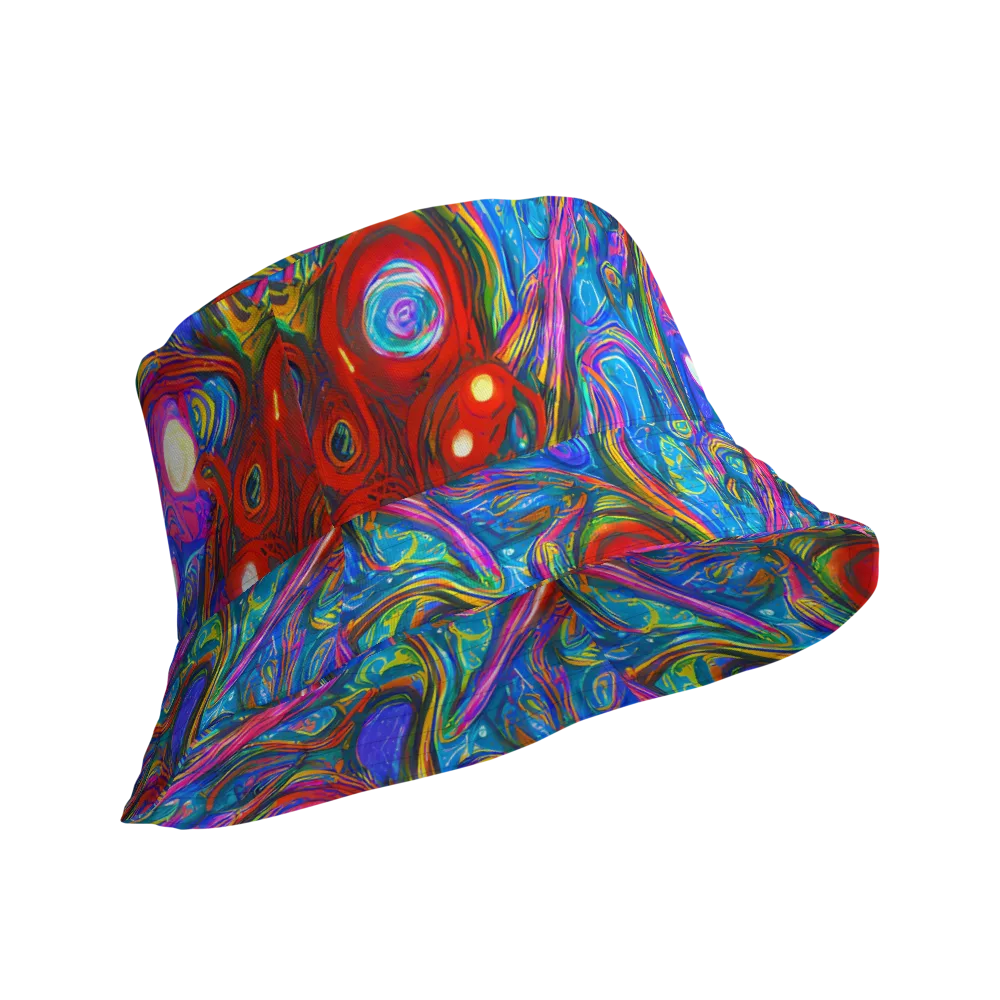 The Chromatic Dream on Reversible Bucket Hat — Product details Outside