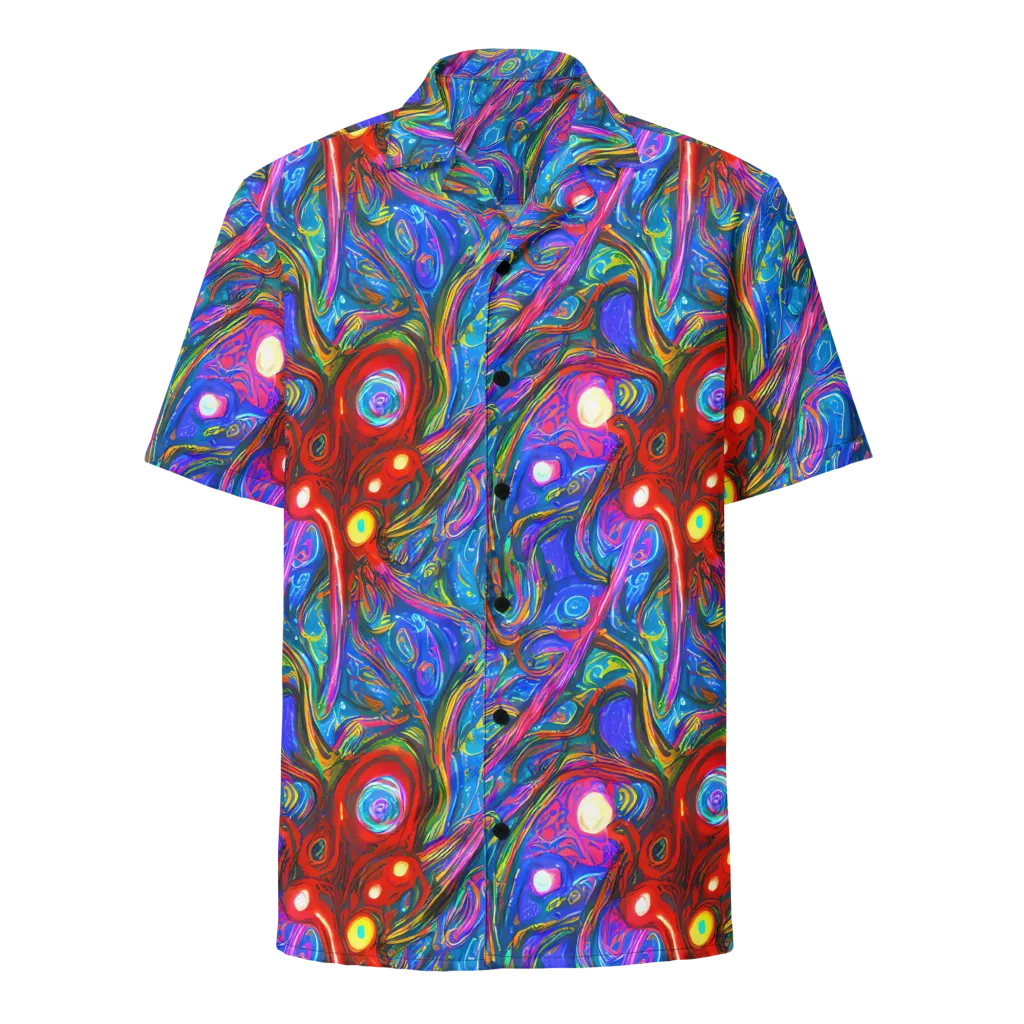 The Chromatic Dream on Button Shirt — Front