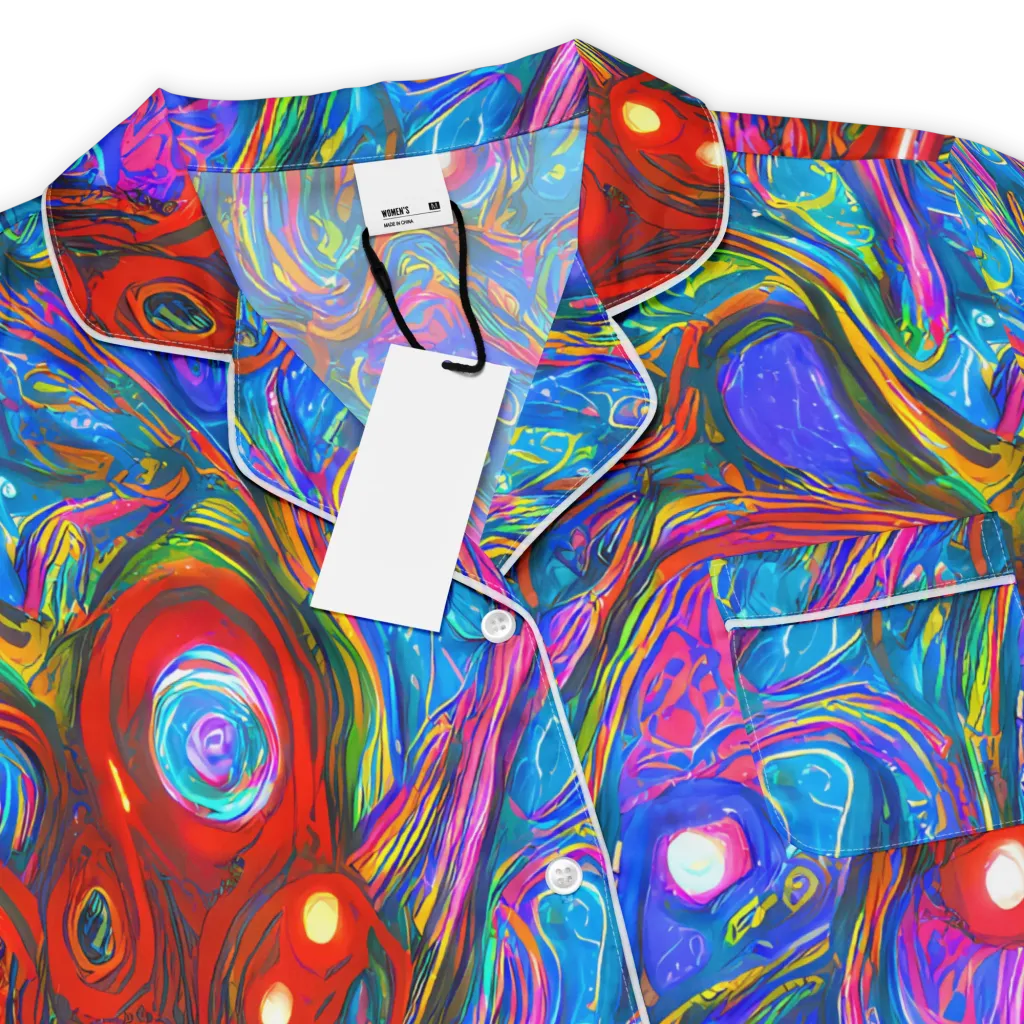 The Chromatic Dream on Women's Short Sleeve Pajama Top — Product details
