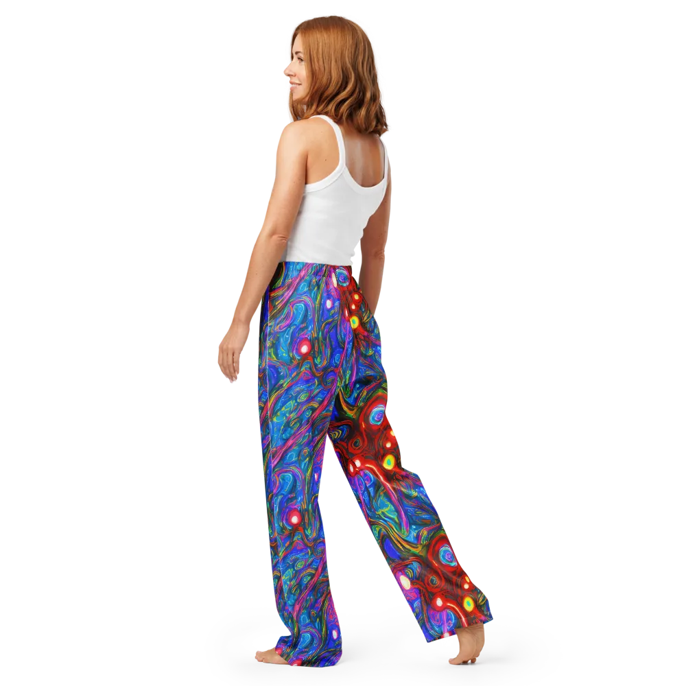 The Chromatic Dream on Women's Pajama Pants — Back