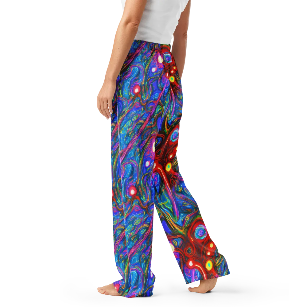 The Chromatic Dream on Women's Pajama Pants — Left
