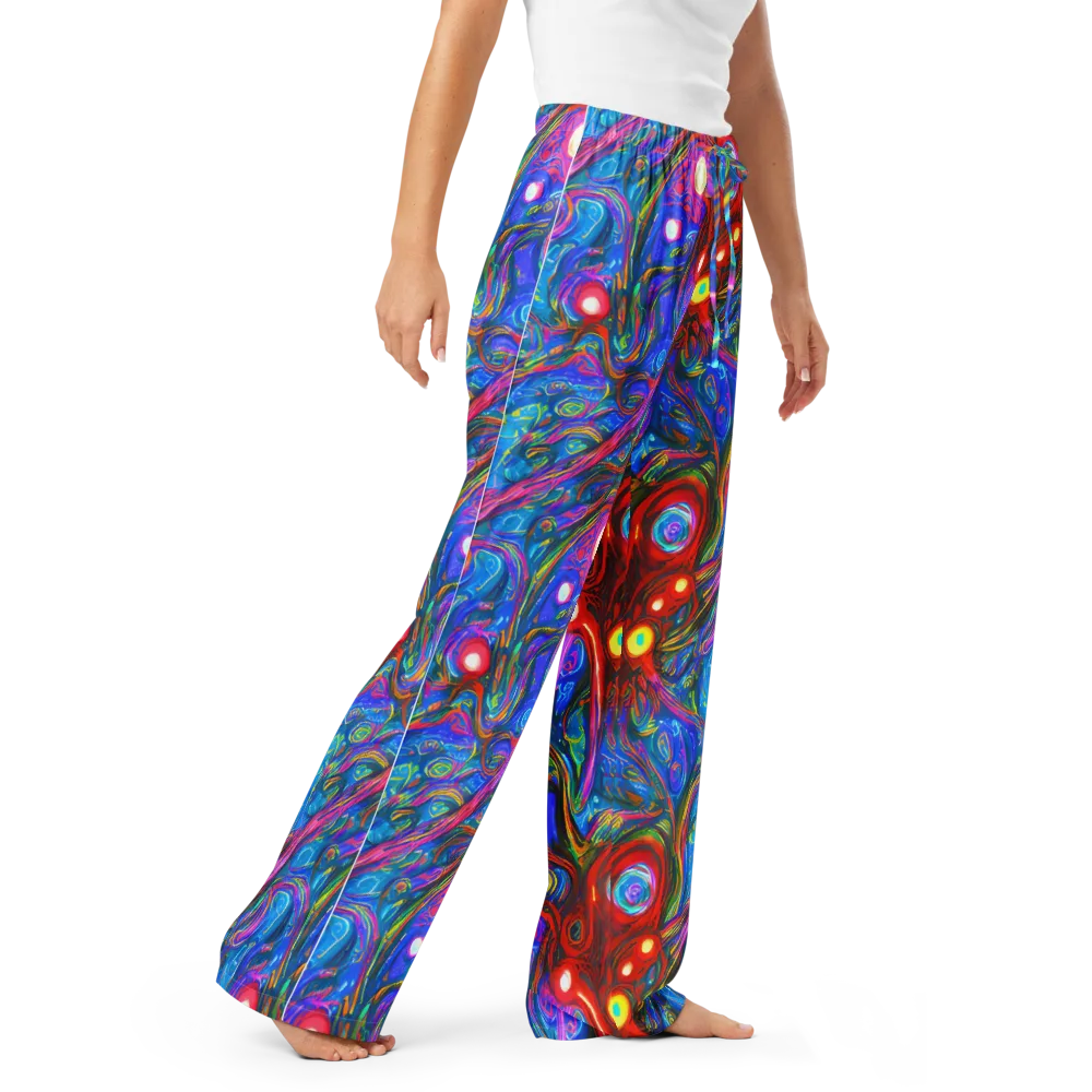 The Chromatic Dream on Women's Pajama Pants — Right Front