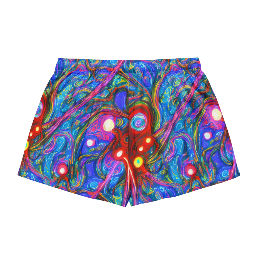 The Chromatic Dream on Women's Pajama Shorts — Back