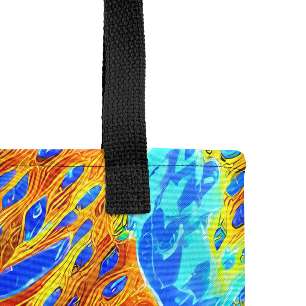 Bluefire Veins on Tote Bag — Product details