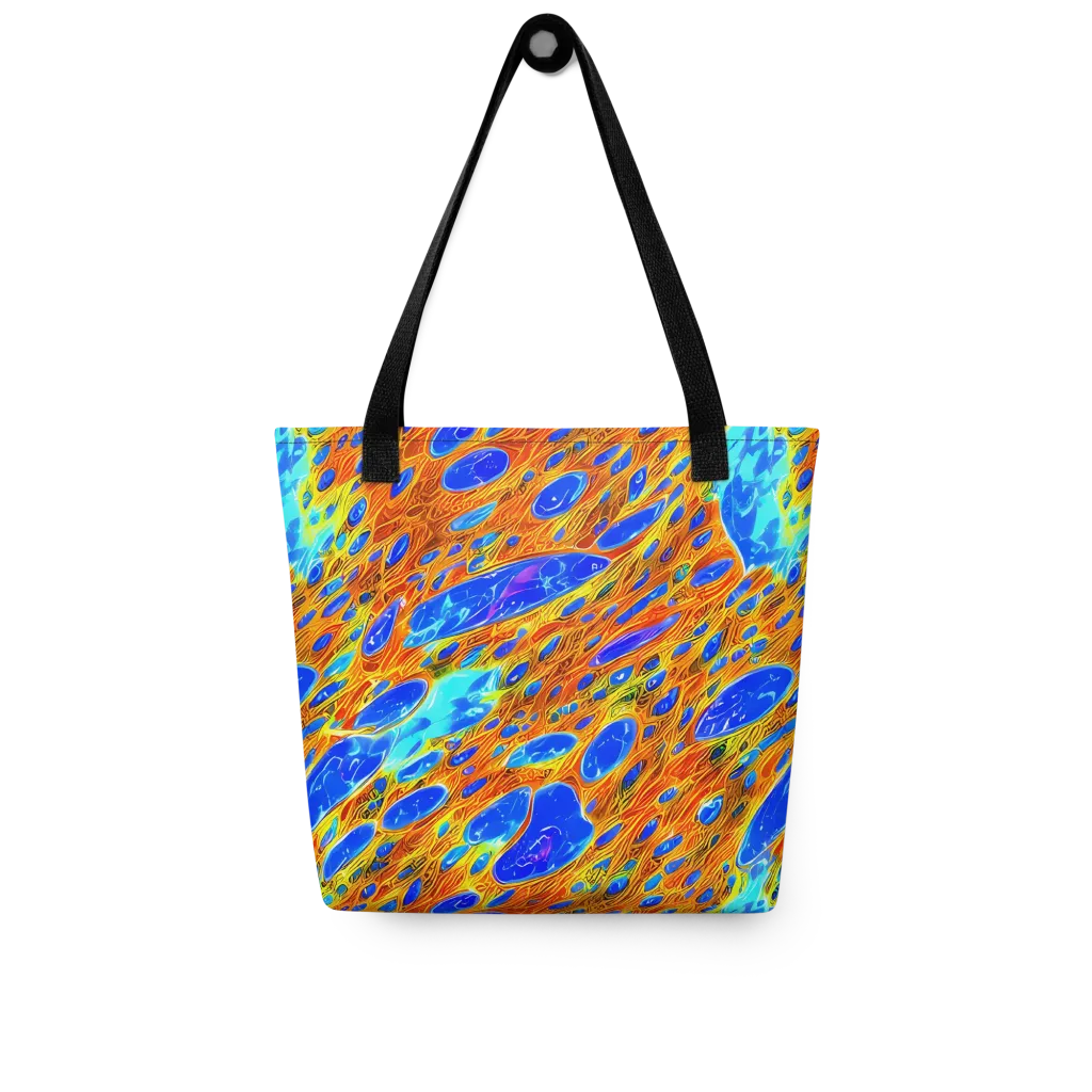 Bluefire Veins on Tote Bag — Front