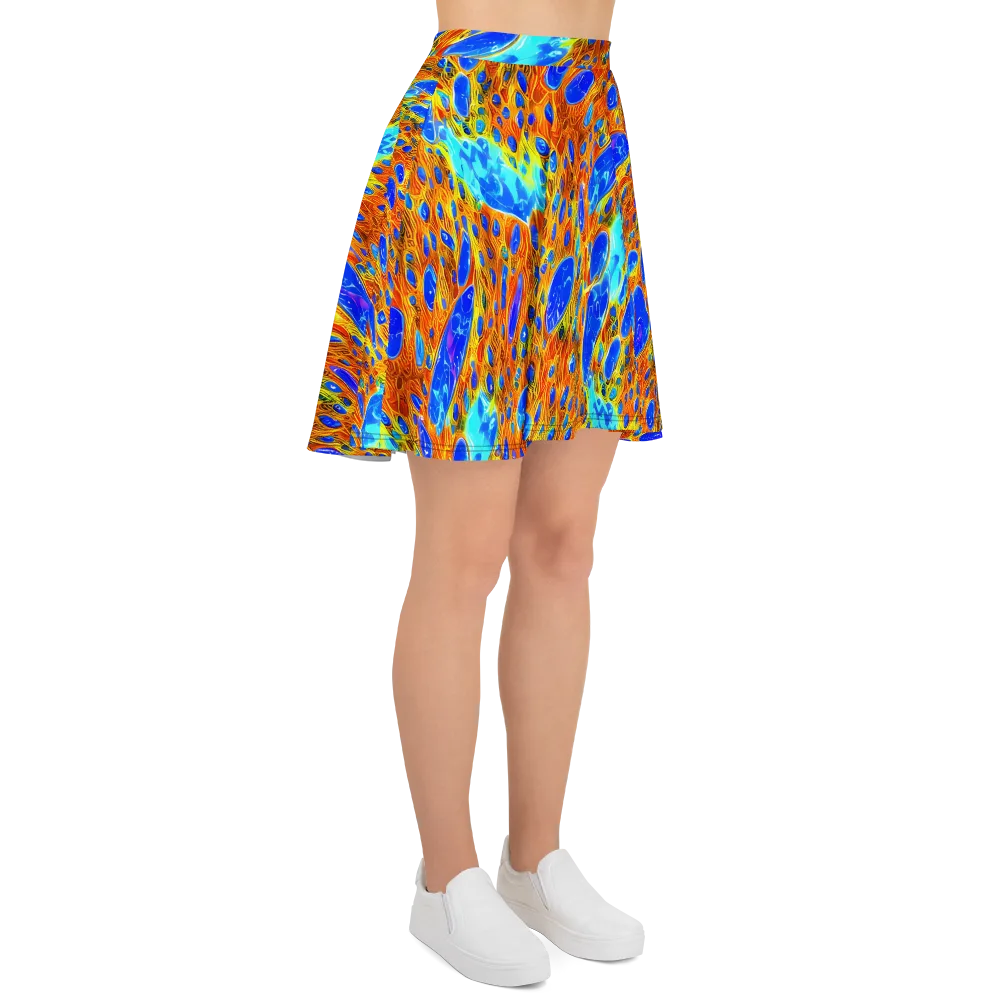 Bluefire Veins on Skater Skirt — Right