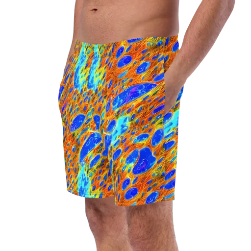Bluefire Veins on a Swim Trunks