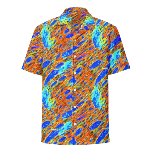 Bluefire Veins on a Button Shirt