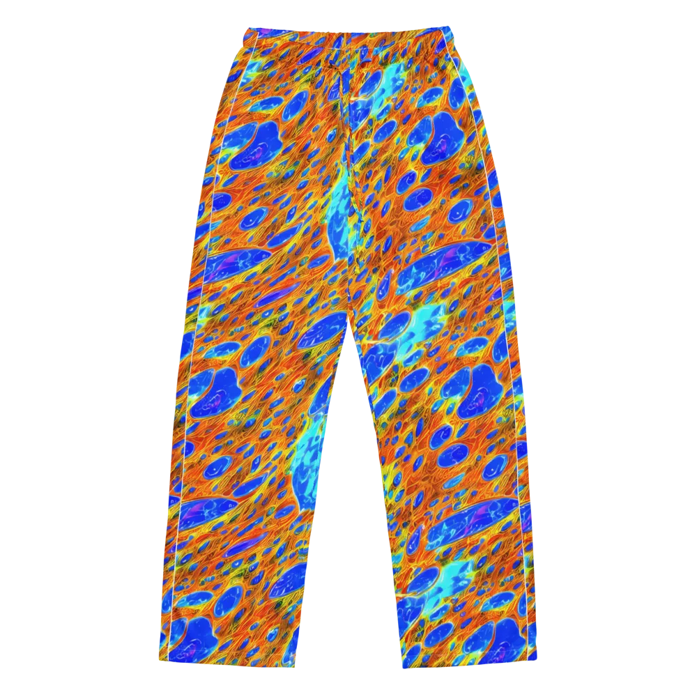 Bluefire Veins on Women's Pajama Pants — Front
