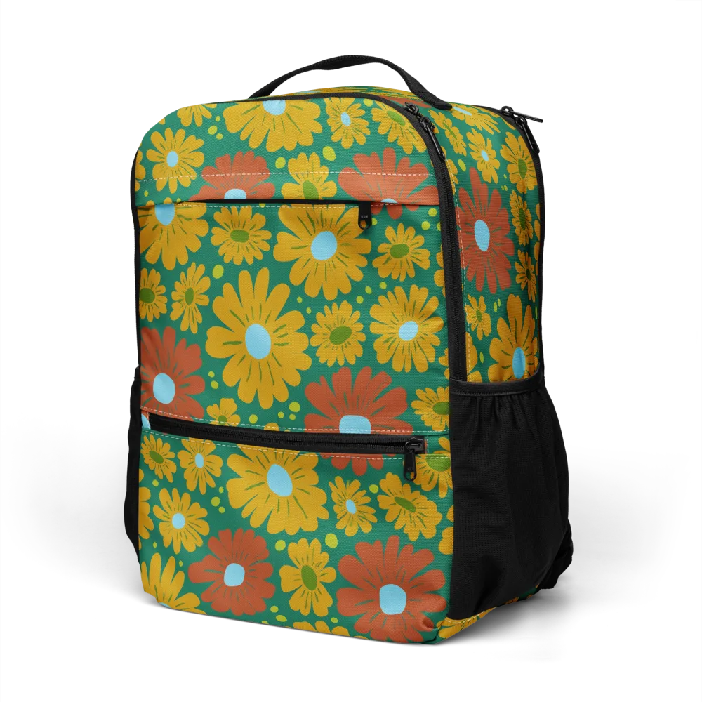 Marigold Voltage on Utility Backpack — Left Front