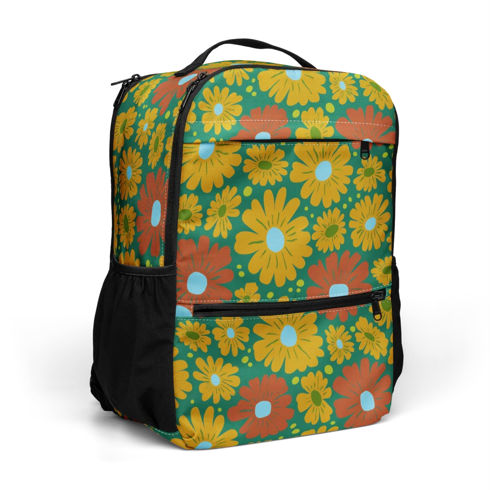 Marigold Voltage on Utility Backpack — Right Front