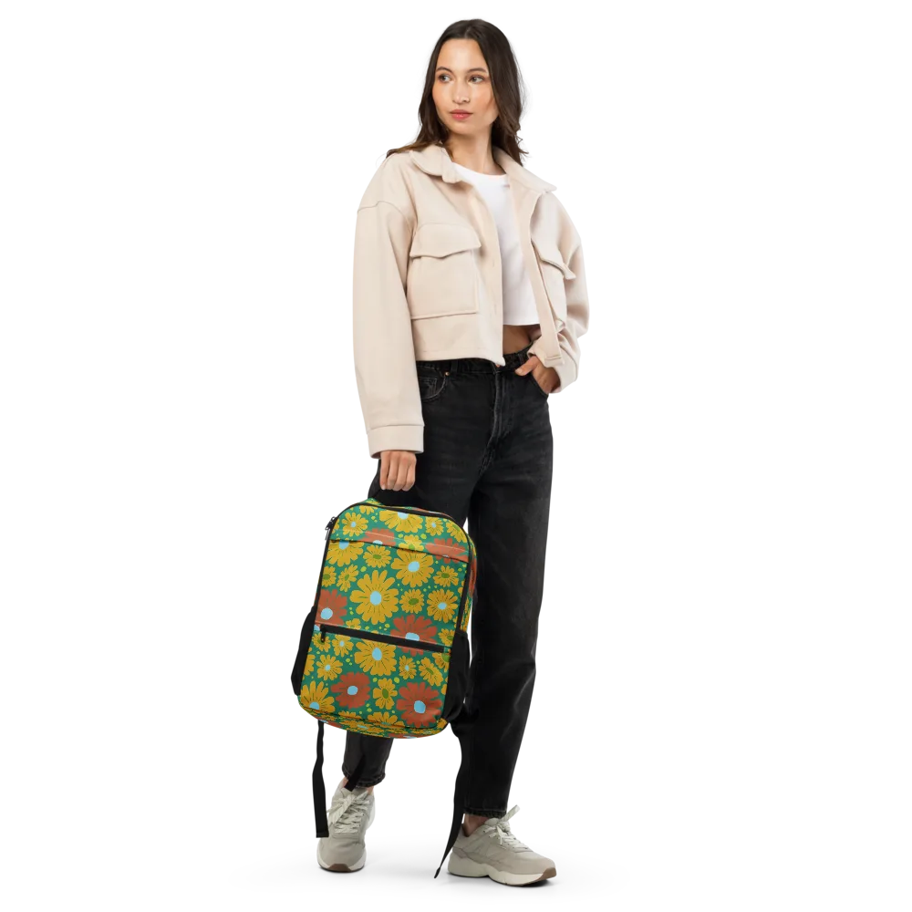 Marigold Voltage on Utility Backpack — Front