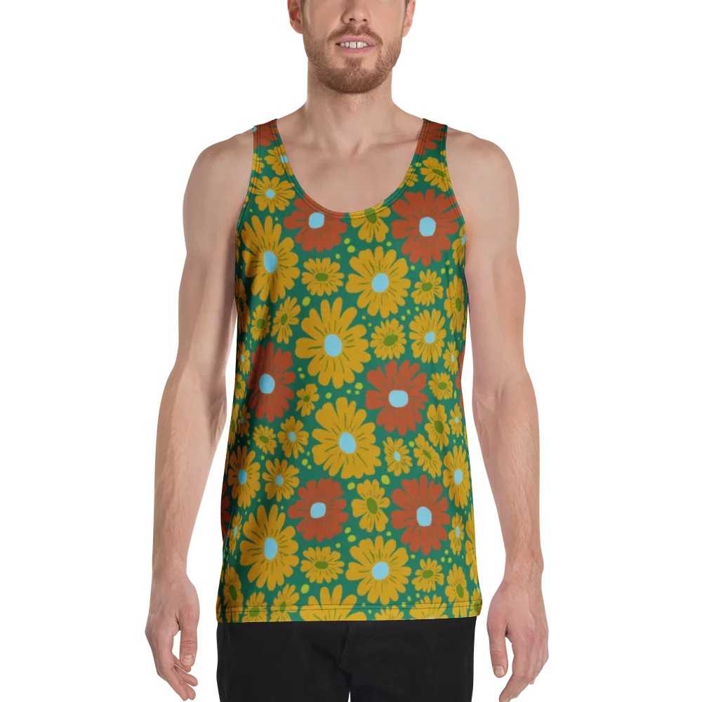 Marigold Voltage on Men's Tank Top — Front