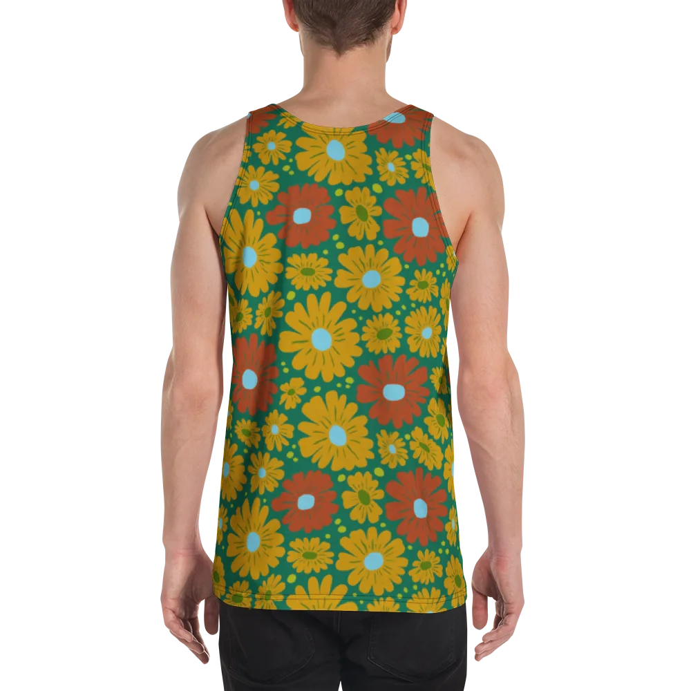 Marigold Voltage on Men's Tank Top — Back
