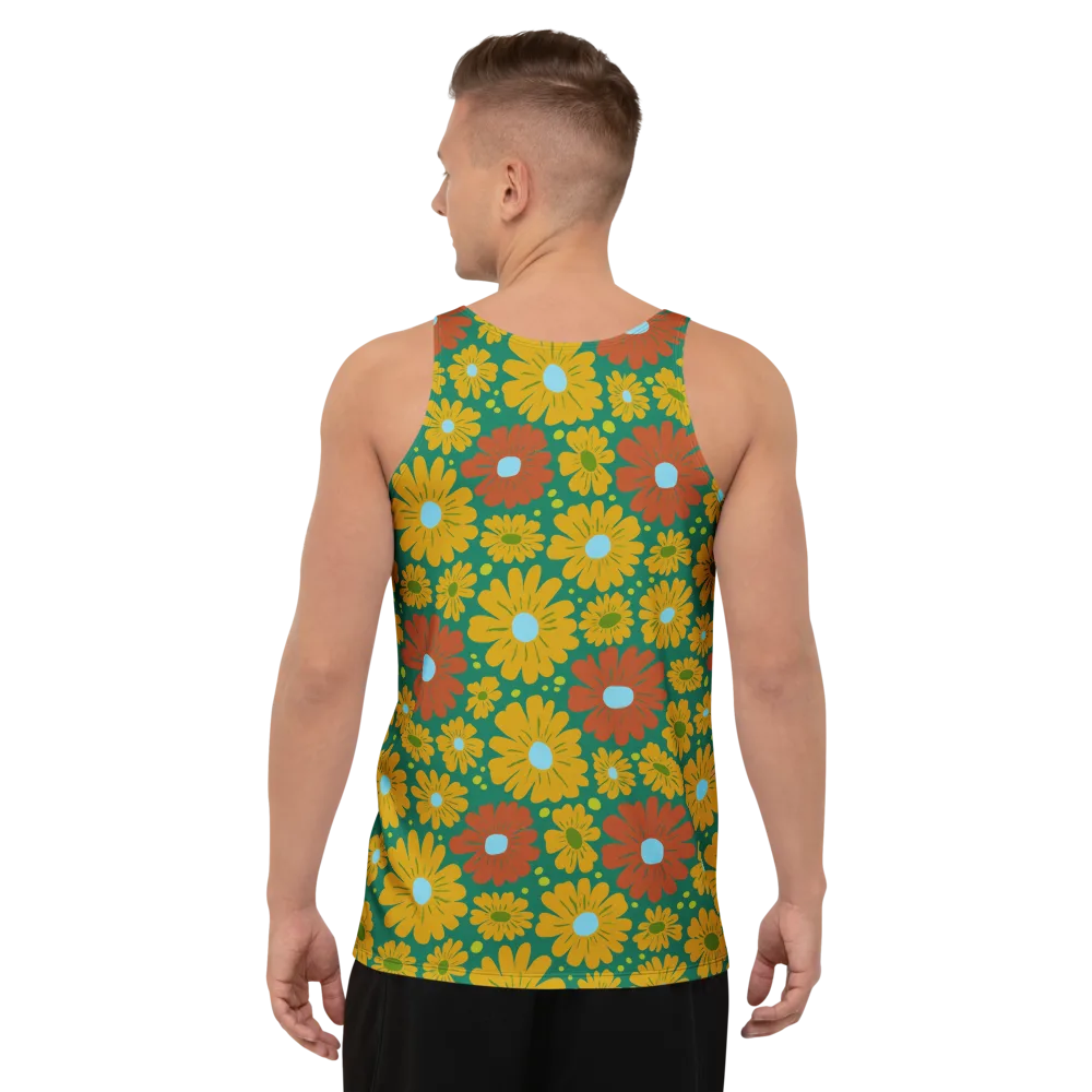 Marigold Voltage on Men's Tank Top — Back