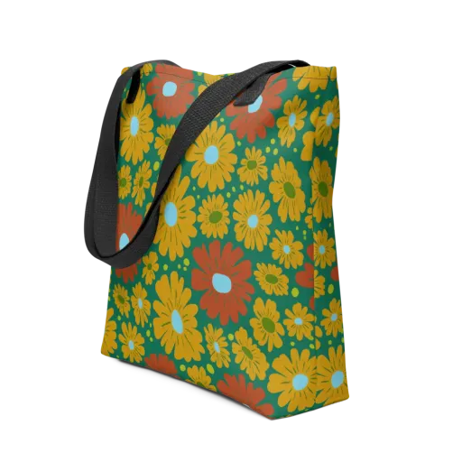 Marigold Voltage on a Tote Bag