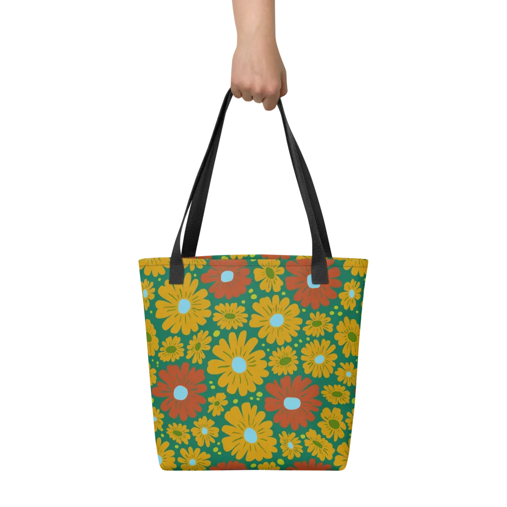 Marigold Voltage on Tote Bag — Front