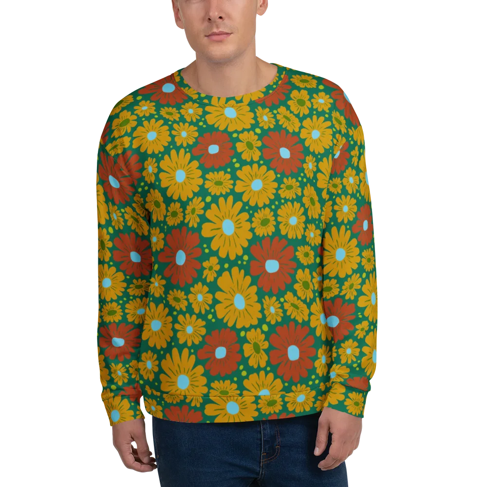 Marigold Voltage on Sweatshirt — Front