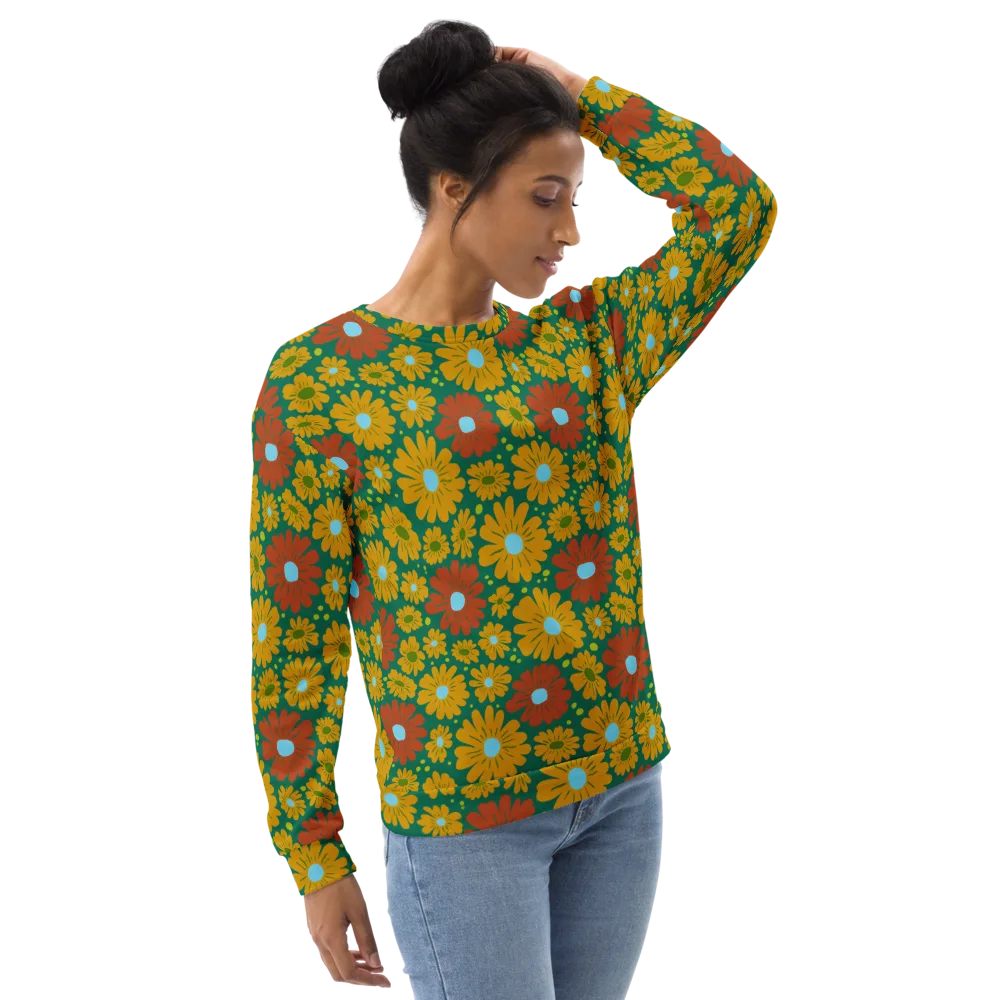 Marigold Voltage on Sweatshirt — Right Front