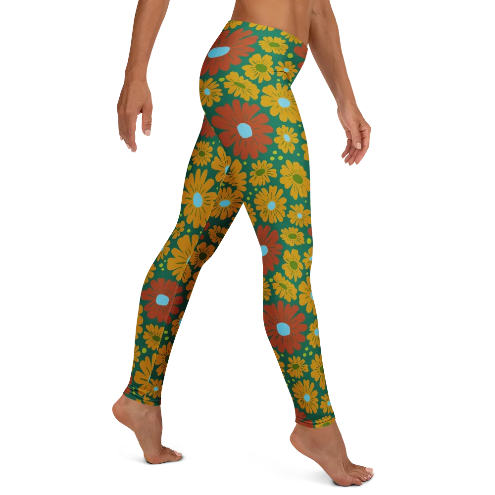 Marigold Voltage on Leggings — Right