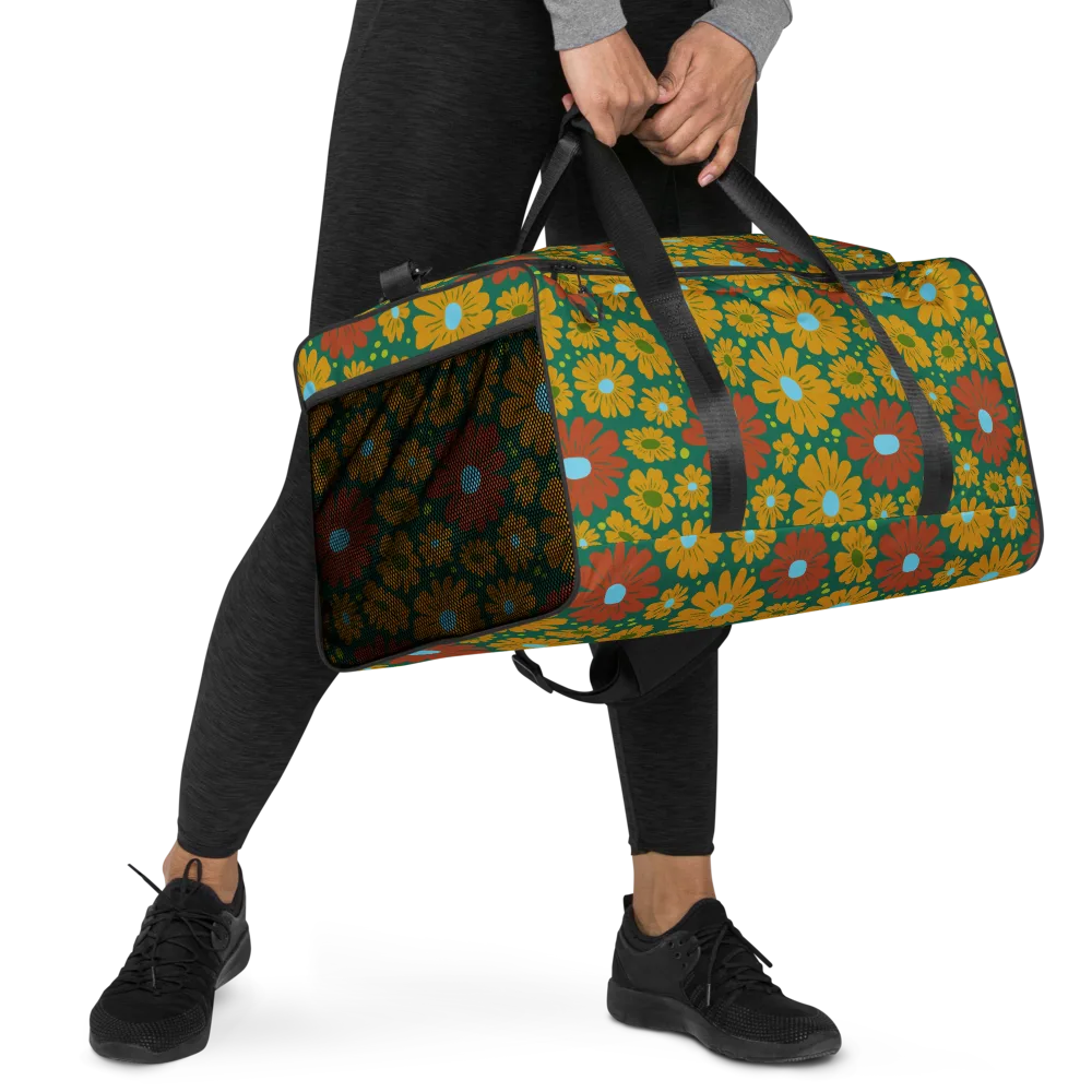 Marigold Voltage on Duffle Bag — Right Front