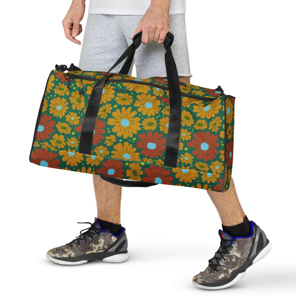 Marigold Voltage on Duffle Bag — Front