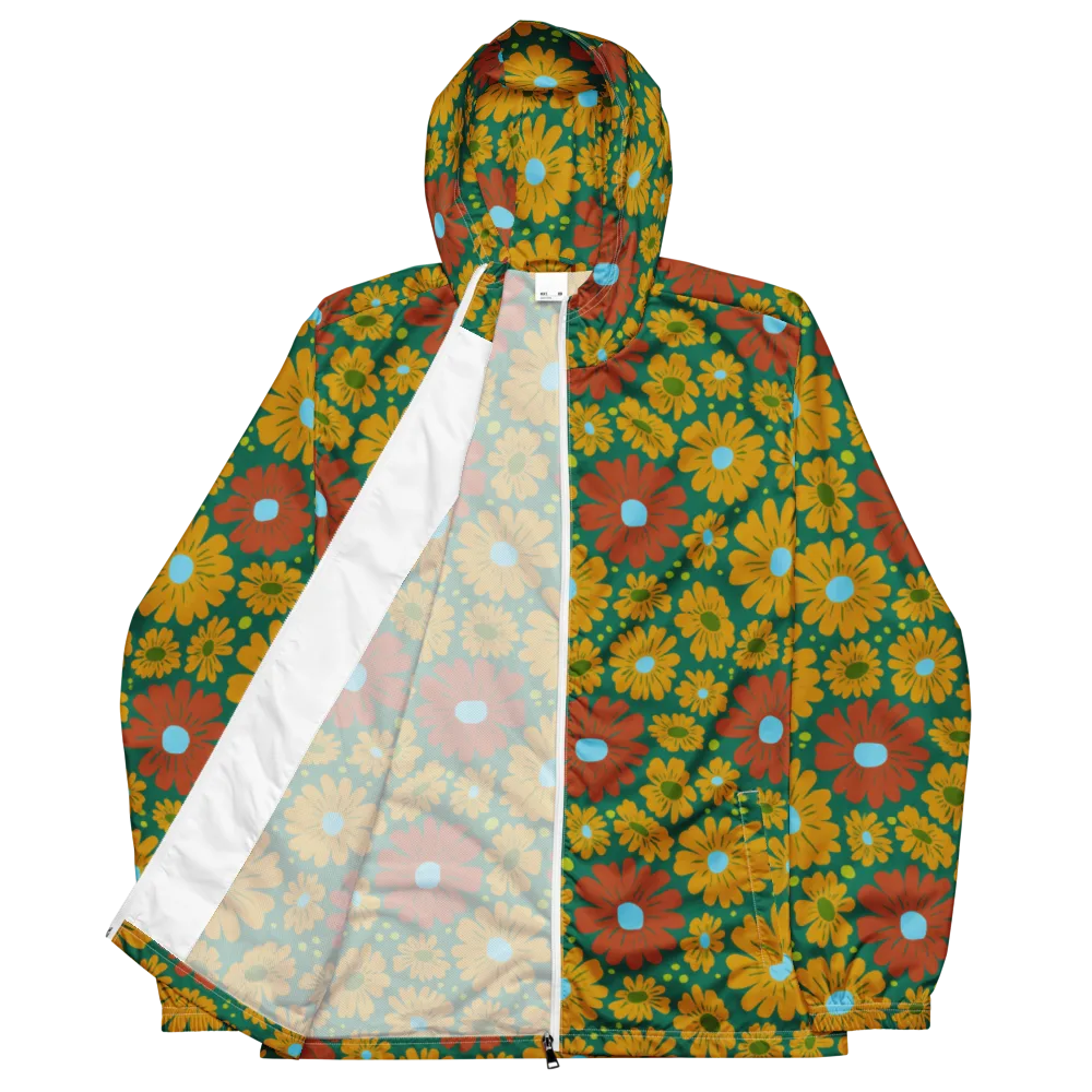 Marigold Voltage on Men's Windbreaker — Front