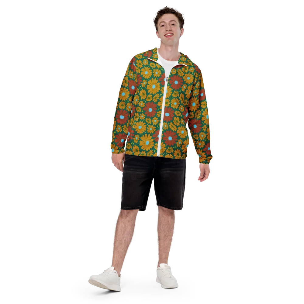 Marigold Voltage on Men's Windbreaker — Front