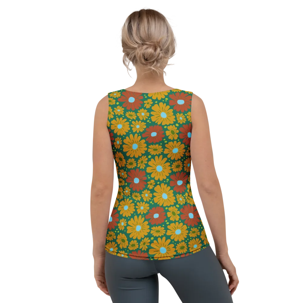 Marigold Voltage on Women's Tank Top — Back