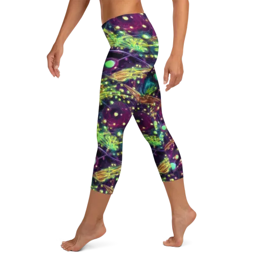 Astral Organica on a Capri Leggings