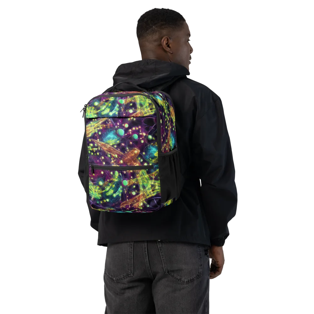 Astral Organica on Utility Backpack — Back