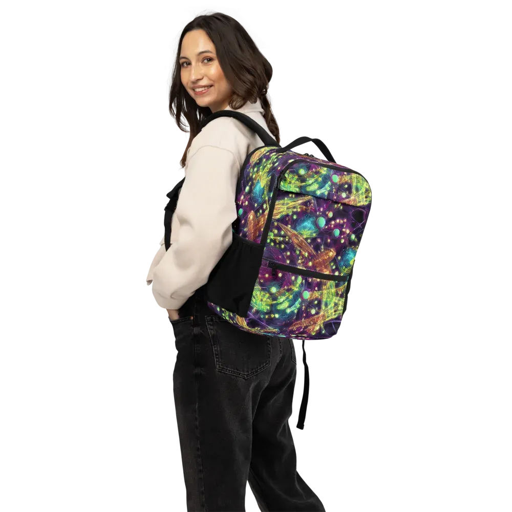 Astral Organica on Utility Backpack — Back