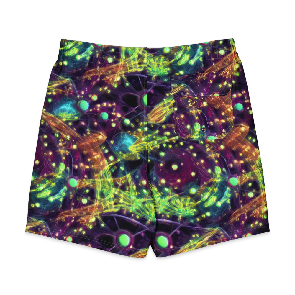 Astral Organica on Men's Board Shorts — Back