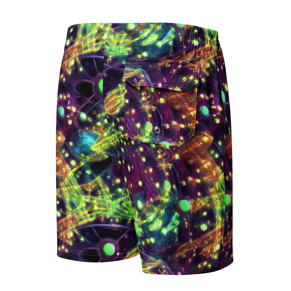 Astral Organica on Men's Board Shorts — Back
