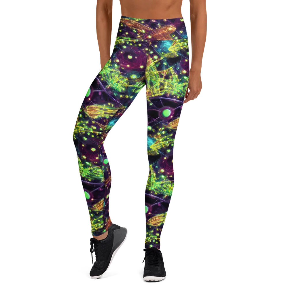 Astral Organica on Yoga Leggings — Front