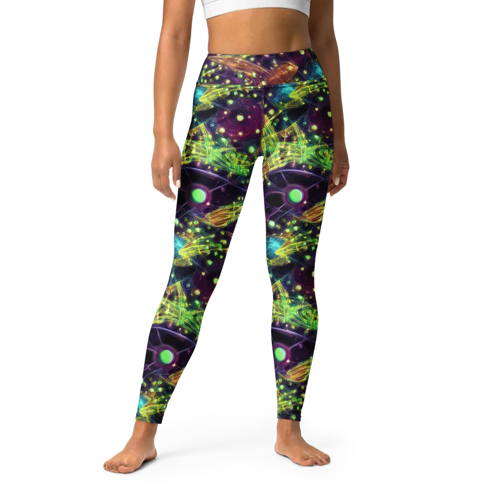 Astral Organica on Yoga Leggings — Front