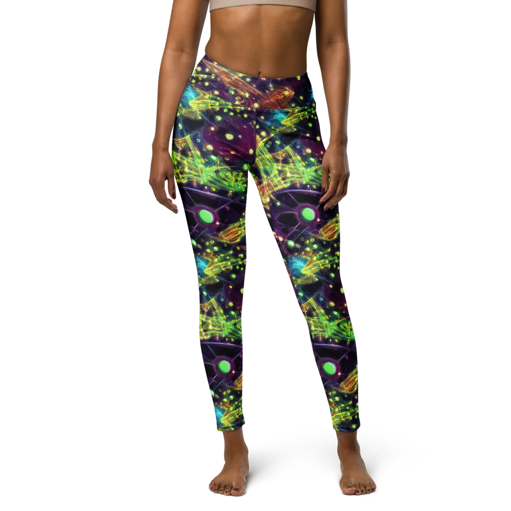 Astral Organica on Yoga Leggings — Front