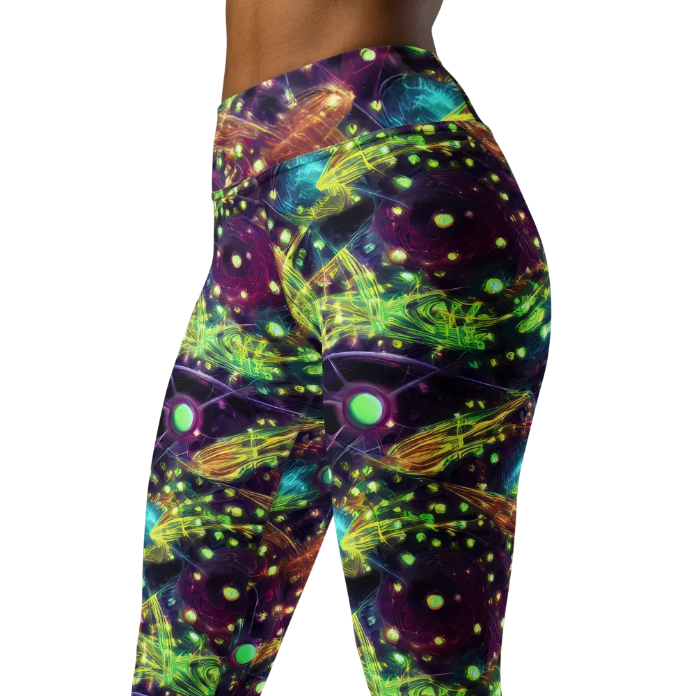 Astral Organica on Yoga Leggings — Left Front
