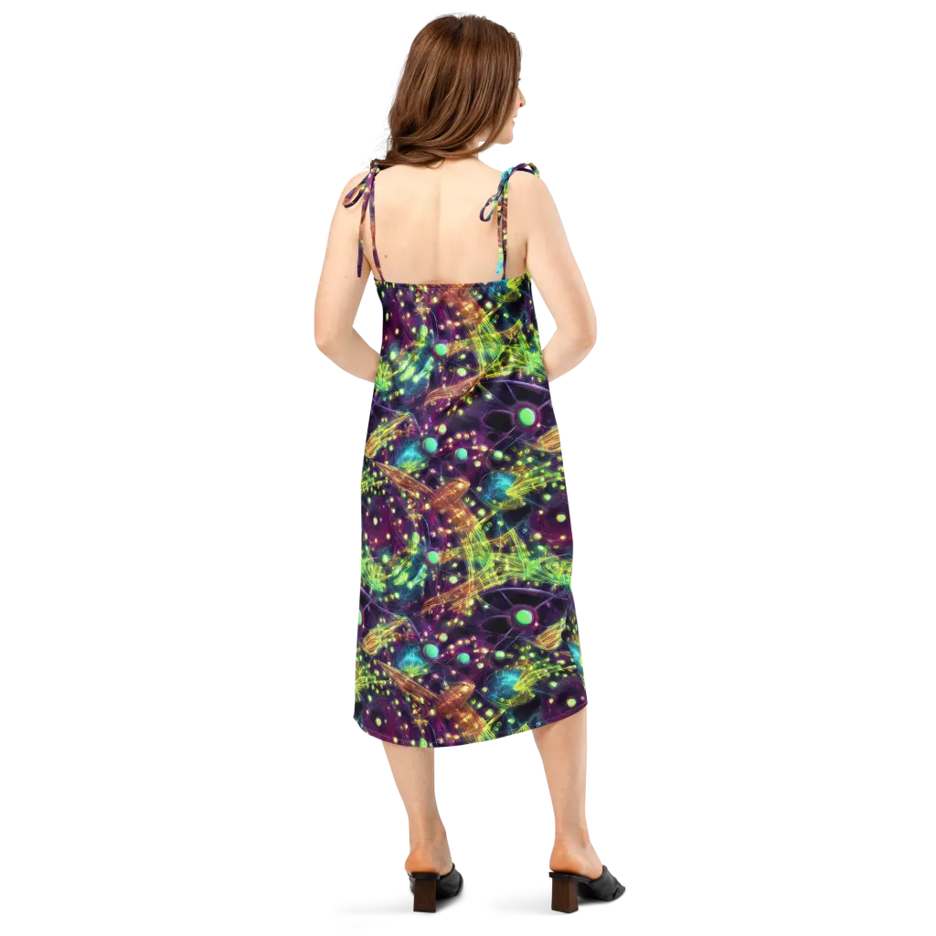Astral Organica on Slip Dress — Back
