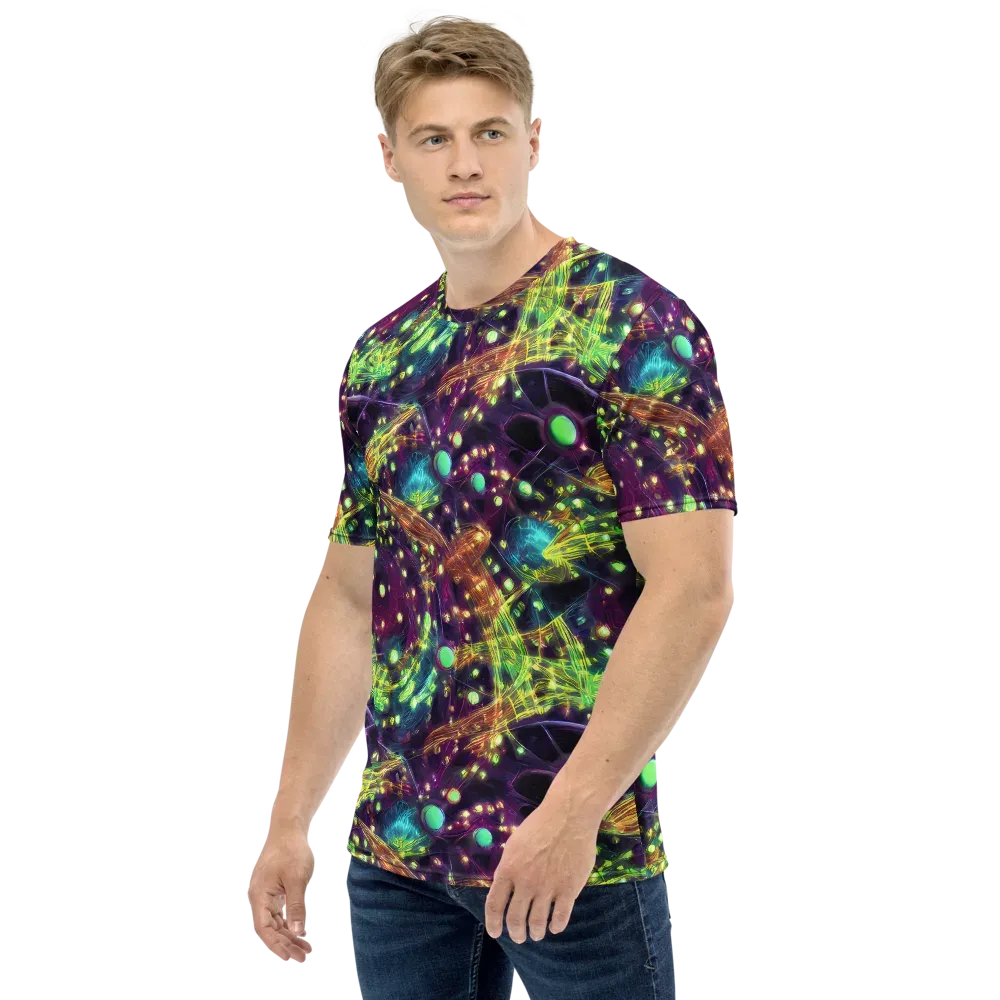 Astral Organica on Men's Crew Neck T-Shirt — Left