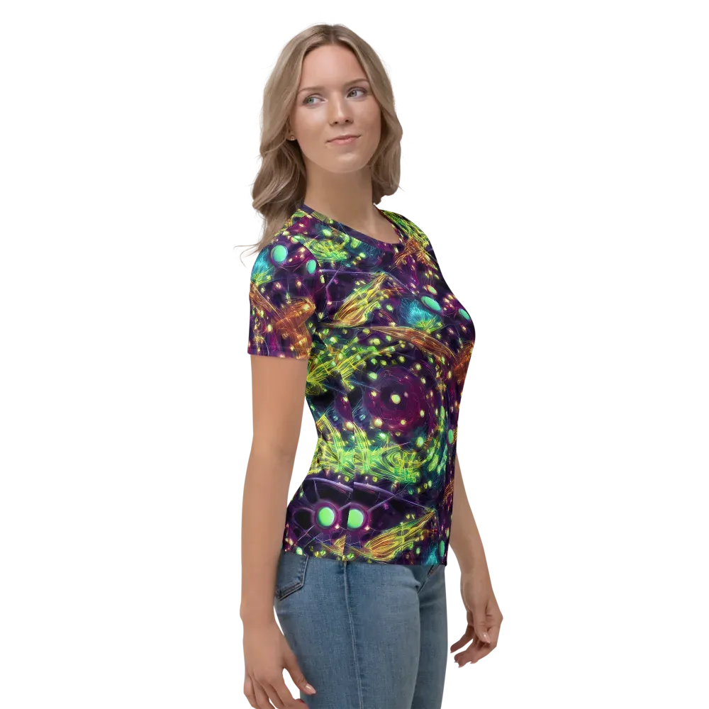 Astral Organica on Women's Crew Neck T-Shirt — Right