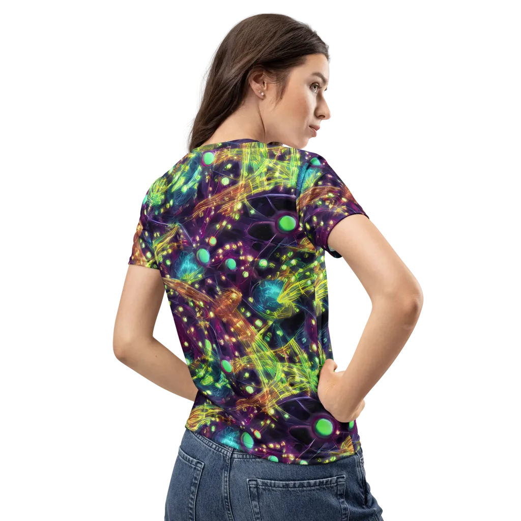Astral Organica on Women's Crew Neck T-Shirt — Back