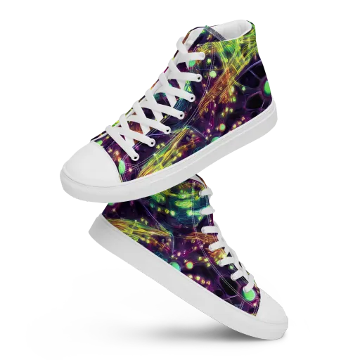 Astral Organica on a Women's High Top Canvas Shoes