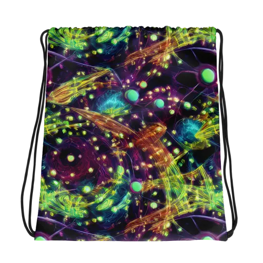 Astral Organica on a Drawstring Bag
