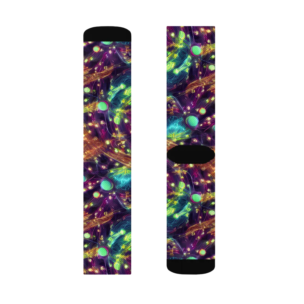 Astral Organica on Socks — Left Sock