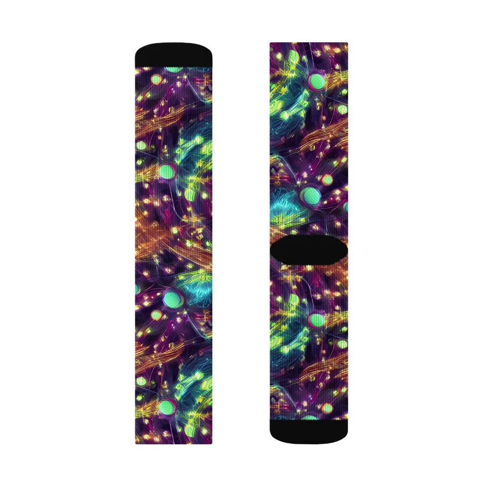 Astral Organica on Socks — Right Sock
