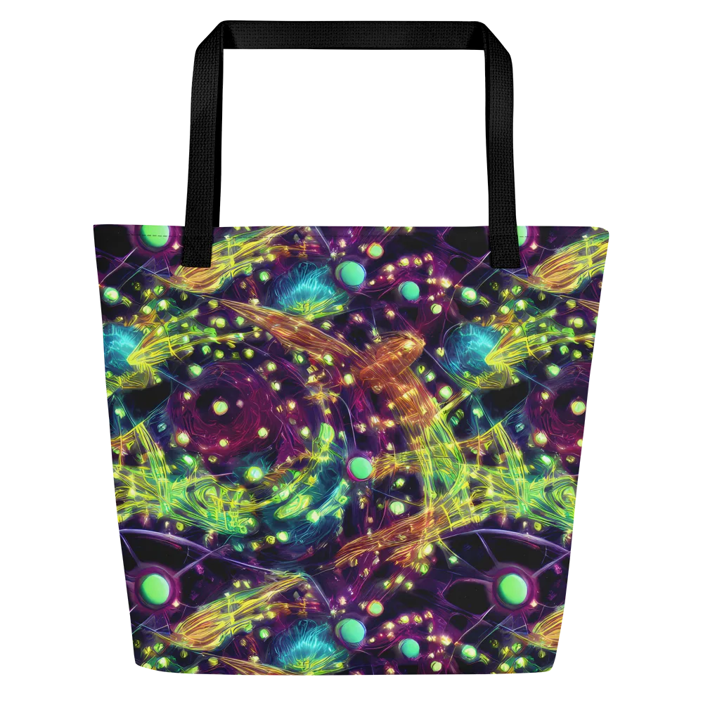Astral Organica on Large Tote Bag W/ Pocket — Front