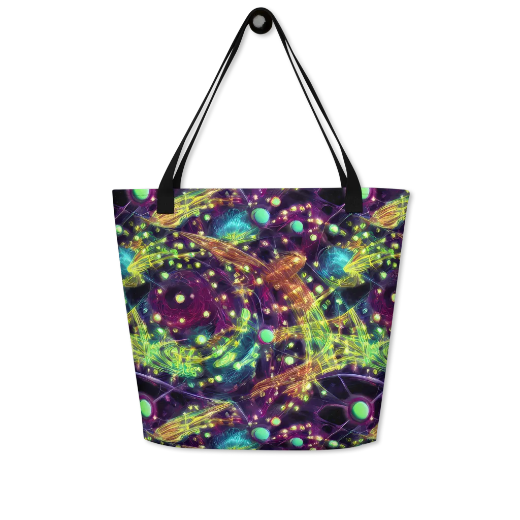 Astral Organica on Large Tote Bag W/ Pocket — Front