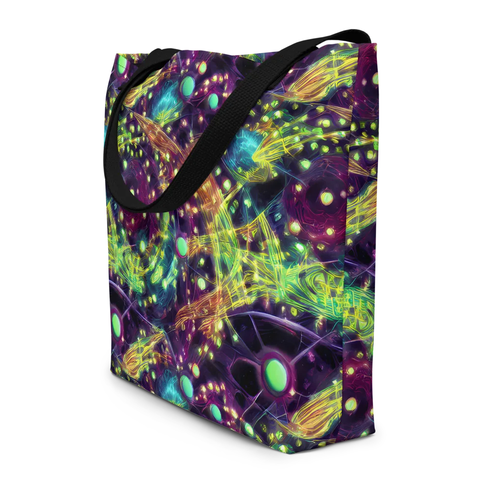 Astral Organica on Large Tote Bag W/ Pocket — Front